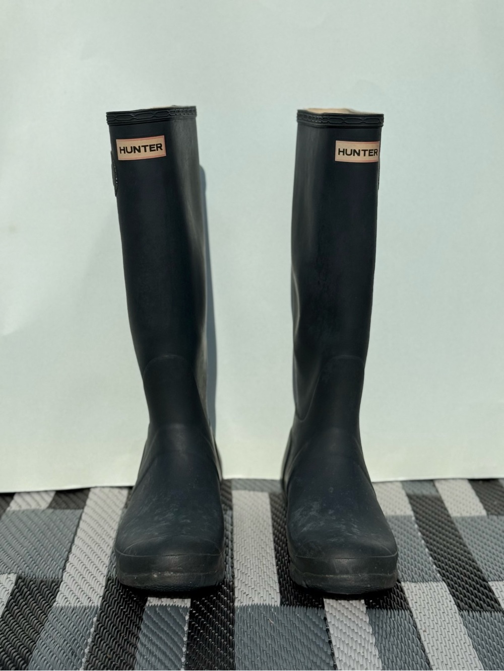 Hunter Tall Black Women's Rain Boots